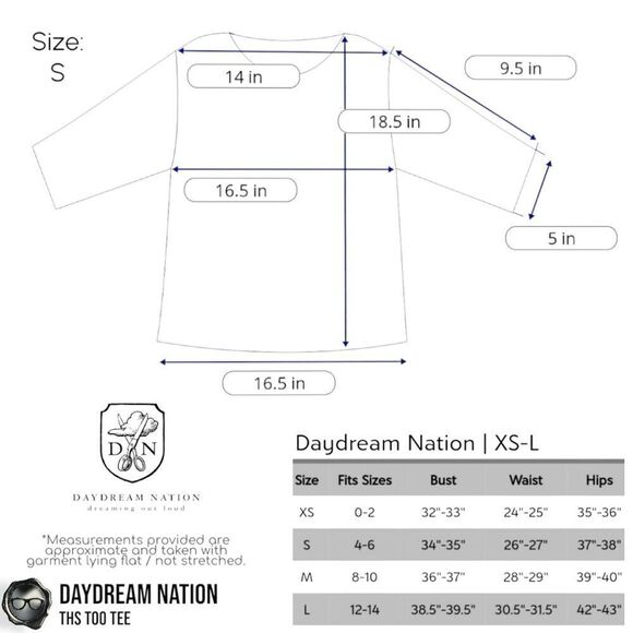 DAYDREAM NATION X DOLLS KILL THIS TOO GRAPHIC TEE SHIRT IN RUSTY BRONZE SIZE S - Picture 11 of 13